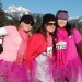 Pink-clad snowshoers add color and fun to the 2010 Tubb’s Romp to Stomp. Photo by Carolyn Price