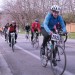 Chilly Hilly cyclists on Bainbridge Island, WA