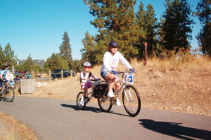 Cycling Idaho Centennial Trail